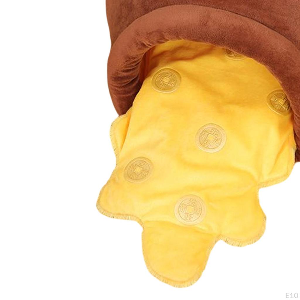 Bed for Indoor Cats Removable Cushion Cozy Cave Cartoon House Sleep Small Kitten Warm