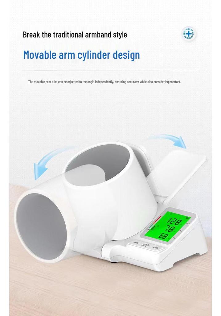 Yidikang Automatic High-Precision Arm Cuff Blood Pressure Monitor with LED Display