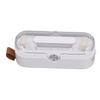 Mini Bag Sealer Double Function User Friendly Portable Chip Bag Sealer and Cutter for Home Travel White