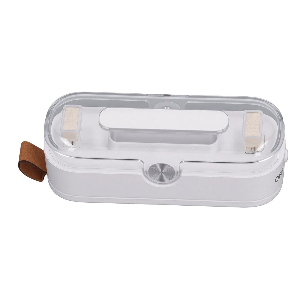 Mini Bag Sealer Double Function User Friendly Portable Chip Bag Sealer and Cutter for Home Travel White