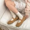 Fashion Lightweight Breathable Retro Ballet Style Flat Sole Shallow Mouth Single Shoes Women's 2025 New Spring Versatile Mary Jane Shoes