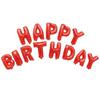 13pcs/Set 16 Inches Happy Birthday Aluminum Balloon Birthday Party Letters Balloon Decorations