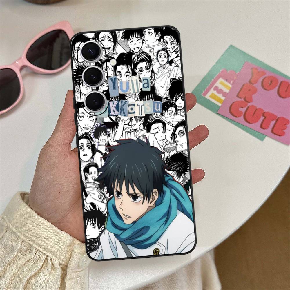 Anime O-Okkotsu Y-Yuta Handyhülle Für Samsung S 24 Fe 25 Ultra Plus 20 Lite 21 30 22 23 24 22 Ultra 5G Hüllen