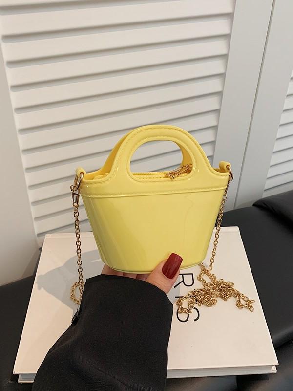 Mångsidig Handväska med Kedja i Koreansk Stil av Hög Kvalitet för Damer