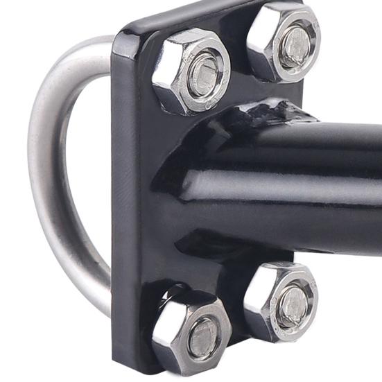 Bicycle Trailer Hitch Bike Coupler Attachment Adapter Heavy Duty Alloy Bicycle Trailer Replacement Connector Hook Bike Accessories