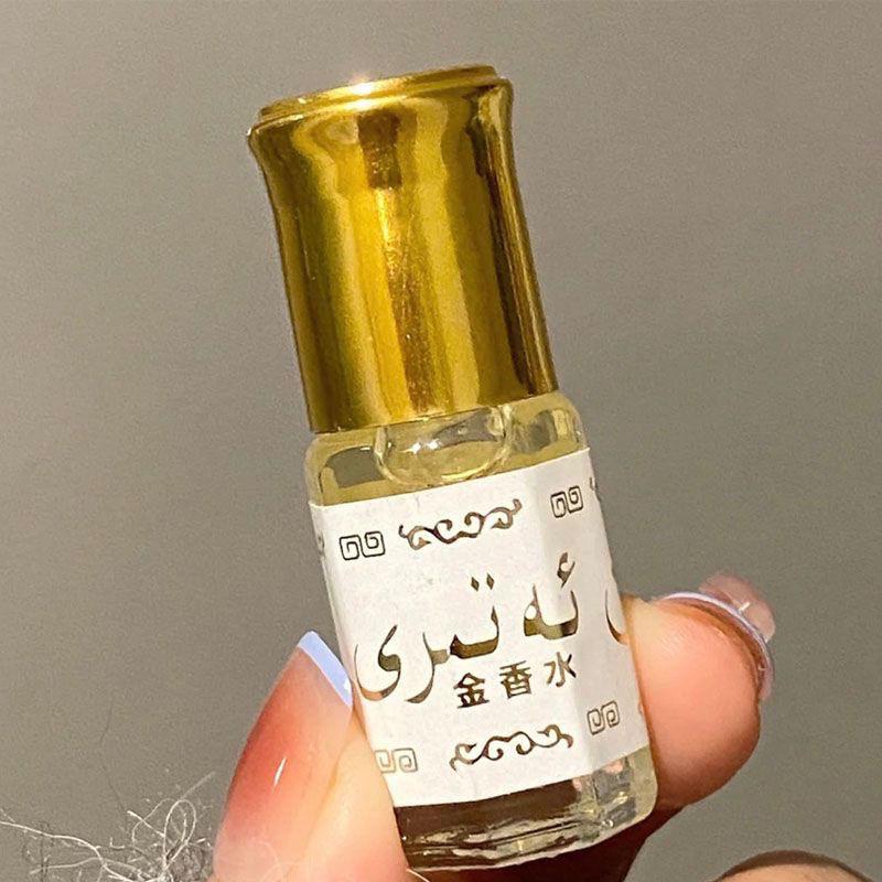 Pakistan Gold Long-lasting Alcohol-Free Perfume Oil for Women - High-end Scented Rollerball for Car Use.