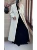Urban Silhouette: Women's Double-Breasted Wool Coat with Suit Collar, Korean Style Slimming Design for Fall/Winter.