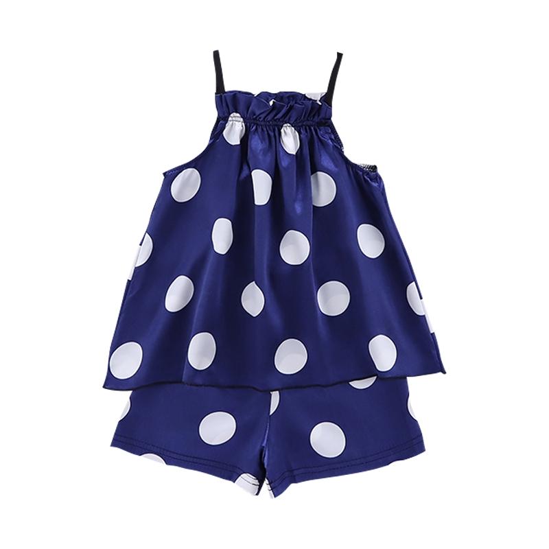 

Детский пижамный комплект, детский комплект одежды на слинге с волнистым узором для девочек, блузка с короткими рукавами, топы + шорты, одежда для сна, 2 шт. M