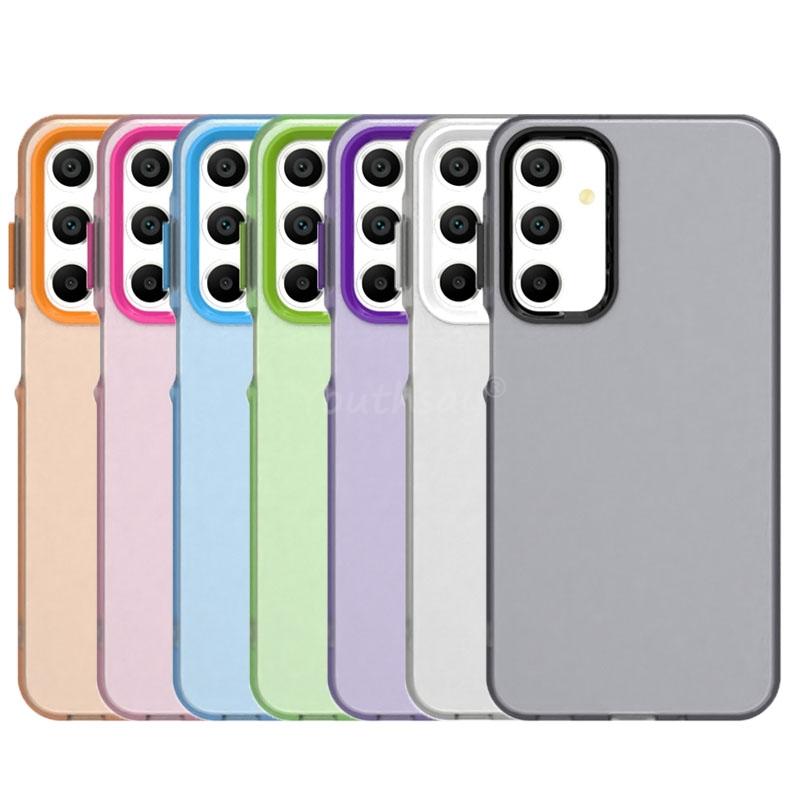 Frosted Transparent Case For Samsung Galaxy A16 Case Silicone Matte Simple TPU Samsung A16 Protector Phone Cover Galaxy A16 Case