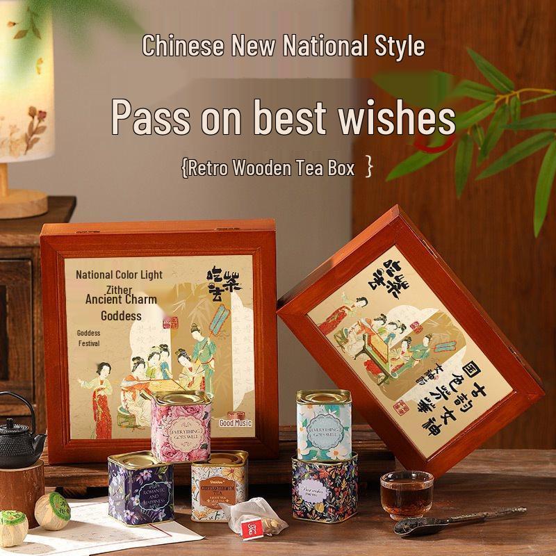 Nurse's Day 2025 Gift Set: Mini Tea Souvenir for Employees and Mother's Day.