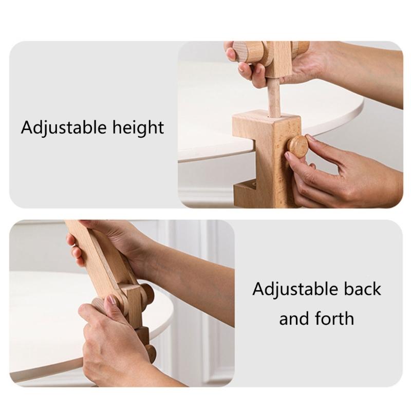Table Adjustable Rotated Embroidery Frame Stand 360 Degree Rotating Stitching Stand Embroidery Stand