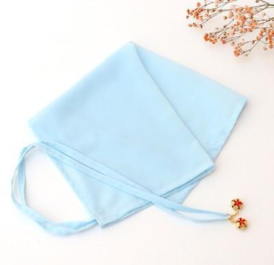 Pure Color Face Veil Women's Hanfu Style Half Transparent Sunscreen Headwear Fashionable Accessory for Various Occasions