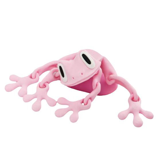 3D Printed Magnetic Frog Fridge Magnets, Realistic Jumping Climbing Frog Refrigerator Magnet with Articulated Joints, Cute Movable Joints Frog S F