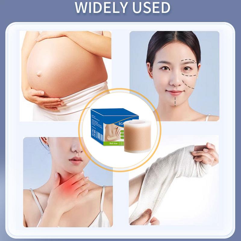 Silicone Scar Tape Self Adhesive Scar Cover Tape Self adhesive beauty patch invisible skin scar patch Reusable Silicone Scar Tap