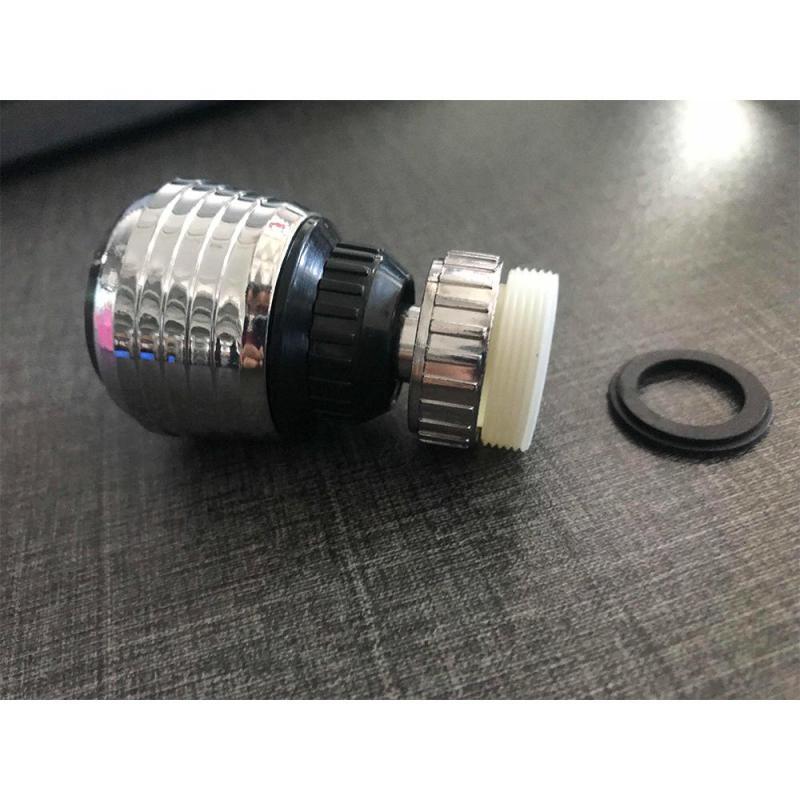 

1PCS Water Saving Tap Aerator Diffuser 360 Rotate Adjustment Swivel Faucet Nozzle Filter Adapter For Bathroom Kitchen Gadget
