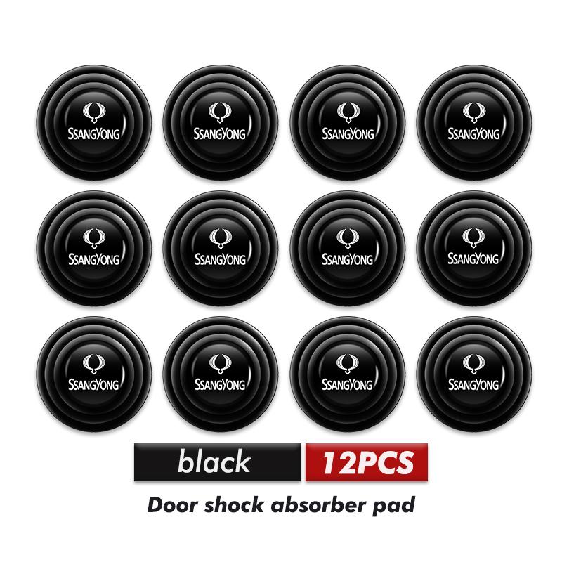 For SsangYong Car Door Anti-shock Pad Buffer Protective Stickers Auto Accessories Actyon Tivoli Rodius M200 Chairman Sport