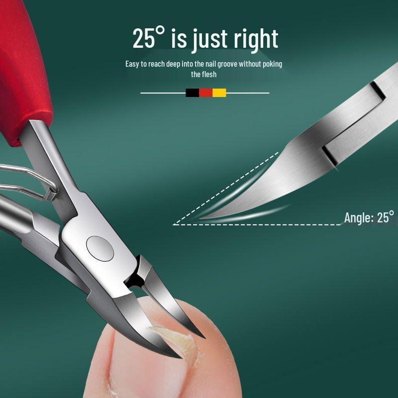 Eagle Beak Toenail Clipper and Pedicure Knife Set for Paronychia