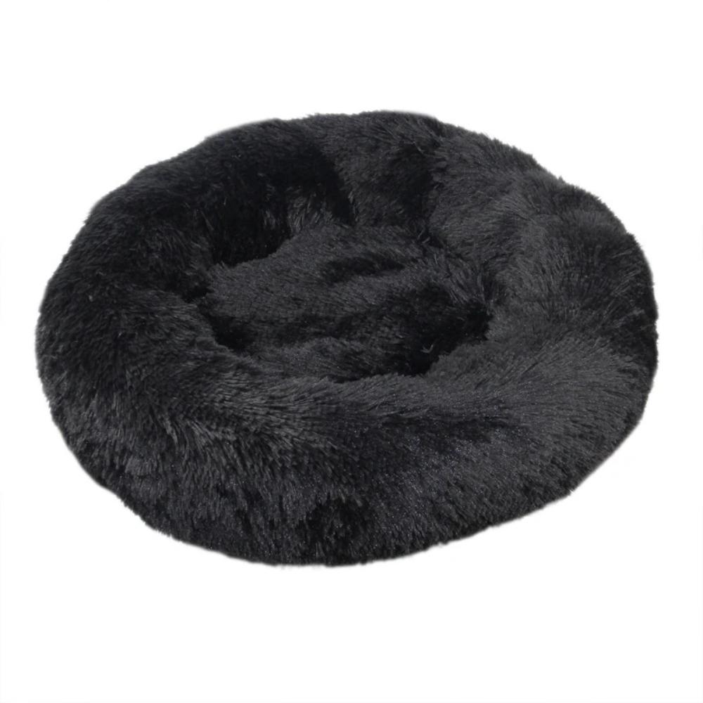 40-100cm Zuhause Rundes Haustierbett für Großes Hundebett Superweiches Katzenbett Langplüschiges Hundehaus für Mittelgroßes Hundehaus Winter Warm Schlafen