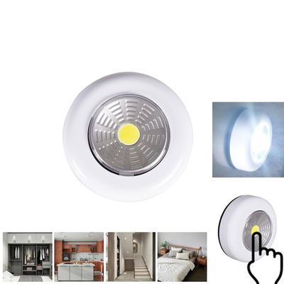 COB LED Under Cabinet Light with Adhesive Sticker Wireless Closet Wall Lamp Wardrobe Cupboard Drawer Bedroom Kitchen AAA