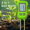 High Accuracy PH/Moisture/Temperature Meter LCD Screen Soil Thermometer Soil Tester  Gardening Tool