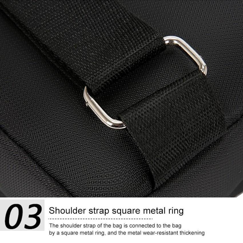 Buy Unisex Shoulder Chest Bag Small Backpack Messenger Tide Oxford