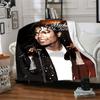 1pc Michael Jackson Performance Flannel Blanket,Ultra Soft Warm Plush Throw for Home Bedroom Bed Sofa Cover Camping Picnic gift Y72411