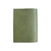 C&L TRASCO A6 Book Cover "Zeaba Antibacterial, Japanese Artisan Finish" with Bookmark, Forest Green