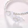 Hot selling zircon geometric bracelet trendy shiny full diamond wrist jewelry accessories women's bracelet gold