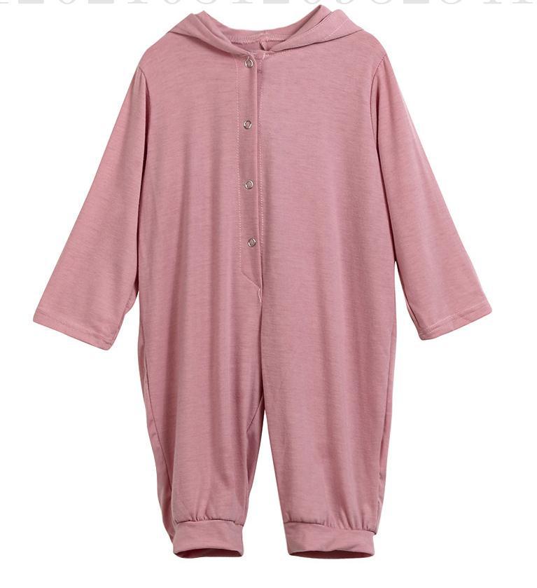 

Dinosaur Hooded Jumpsuit: Cute Baby Romper 2024 80 рожевий
