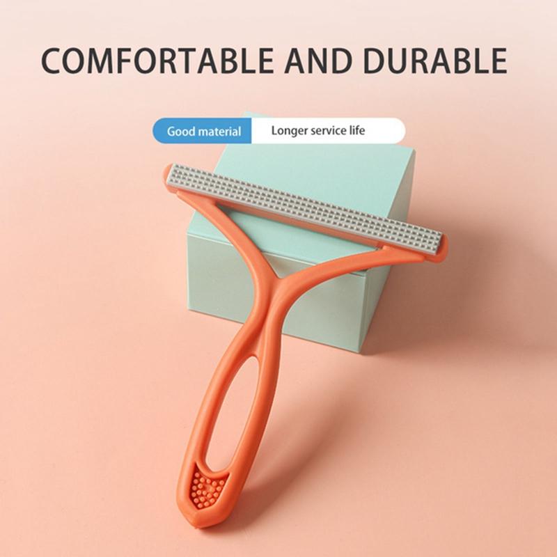 1 Stück doppelseitiger Tierhaarentferner, Fusselentferner, sauberes Werkzeug, Rasierer, Pulloverreiniger, Stoffrasierer, Schaber für Kleidung, Teppich