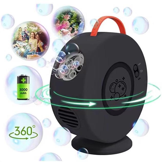 Childrens Automatic Bubble Machine With Multihole Outflow For Indoor And Outdoor Fun