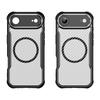 For iPhone 17 Air Case Compatible with MagSafe Hybrid Phone Cover Carbon Fiber