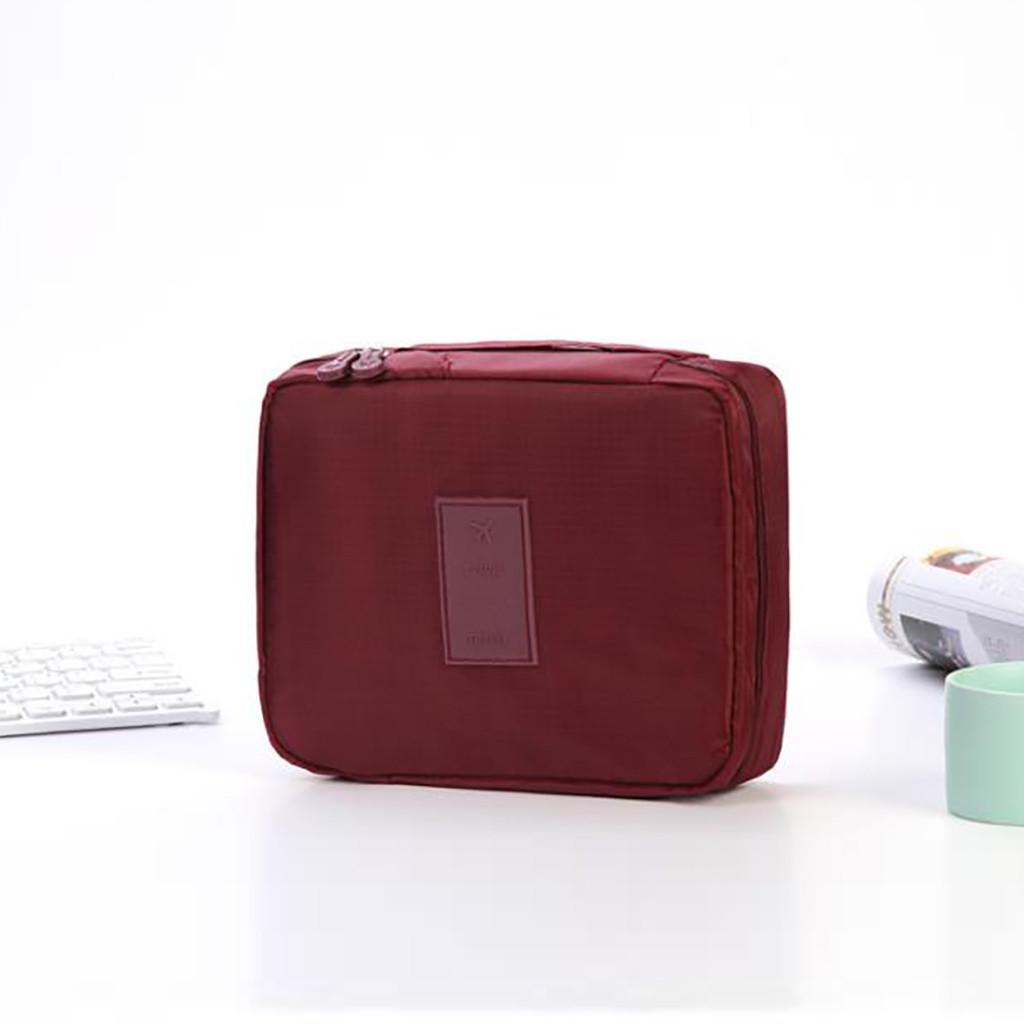 Travel Portable Makeup Toiletry Wash Case Organizer Pouch Storage Hanging Bag
