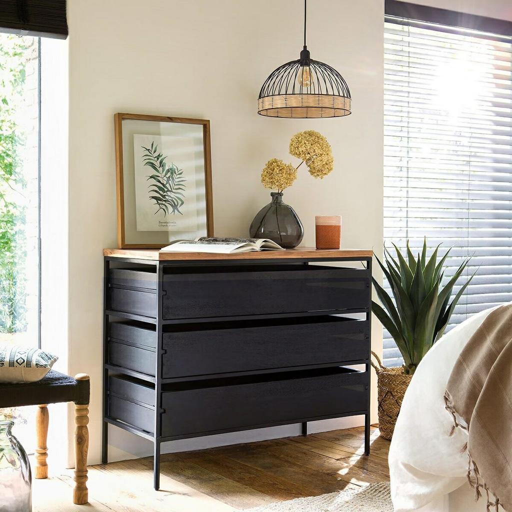 RUSTIKALE HÄNGELAMPE Suwa Rattan 35cm