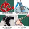 Small Medium Pet Dog Harness for Outdoor Use Set Dog Vest Strap Adjustable Breathable Harness for Dogs Puppy and Cats