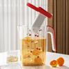 Clear Water Carafe with Infuser for Cold At Home Gatherings