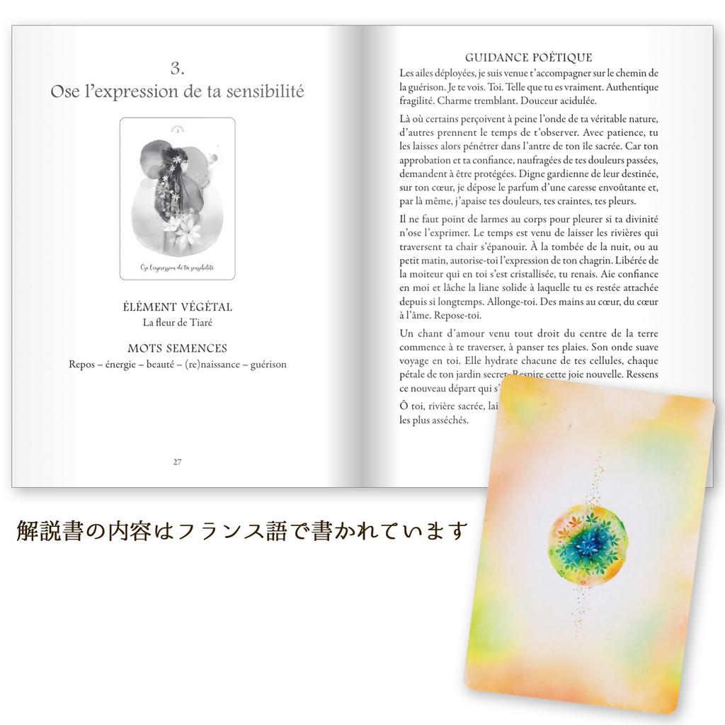 [Authentic] Healing Woman's Oracle [Oracle Card Meanings In Japanese] Tarot Card Fortune Telling