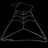 Shiny Crystal Rhinestone Bra Chain Harness Jewelry for Women Sexy Hollow Choker Necklace Body Harness Chain Bikini Top