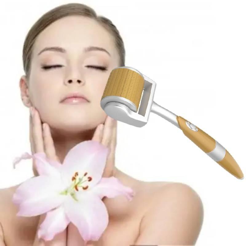Microneedle Derma Roller Hair Scalp Roller Facial Skin Care Acne Tool Treatment