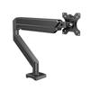 13-35 Inch Black White Monitor Stand, Ergonomic Adjustable Bracket, Space Saving for Home Office Use, Perfect Gift