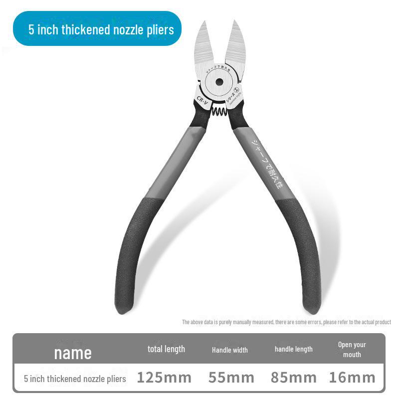 Green Forest 5" & 6" Nozzle & Scissors Mouth Pliers - Industrial Grade Electrical Tools
