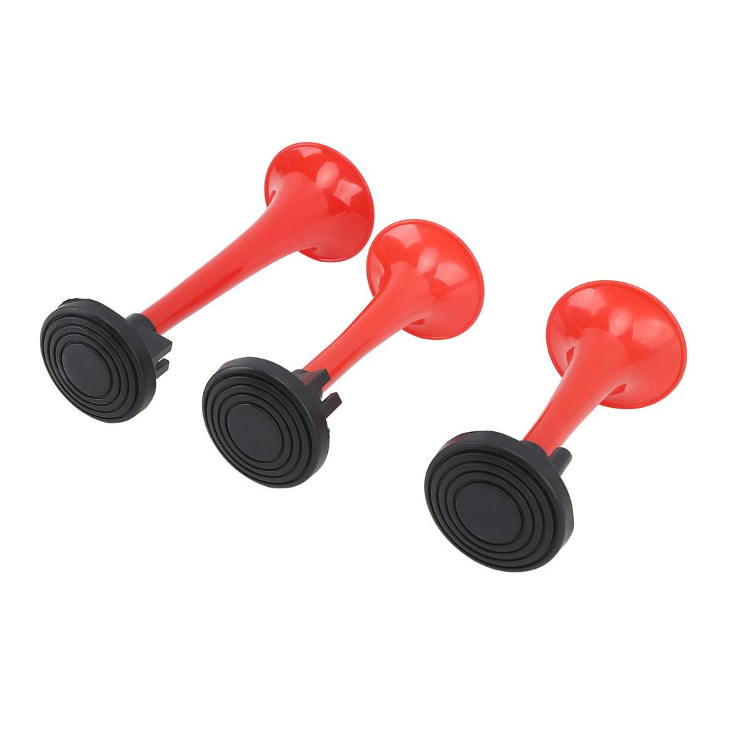 Musik Lufthorn 3 Trompeten 12V 125dB Musikalisches Klang Lufthorn mit Luftkompressor und Schlauch für LKW