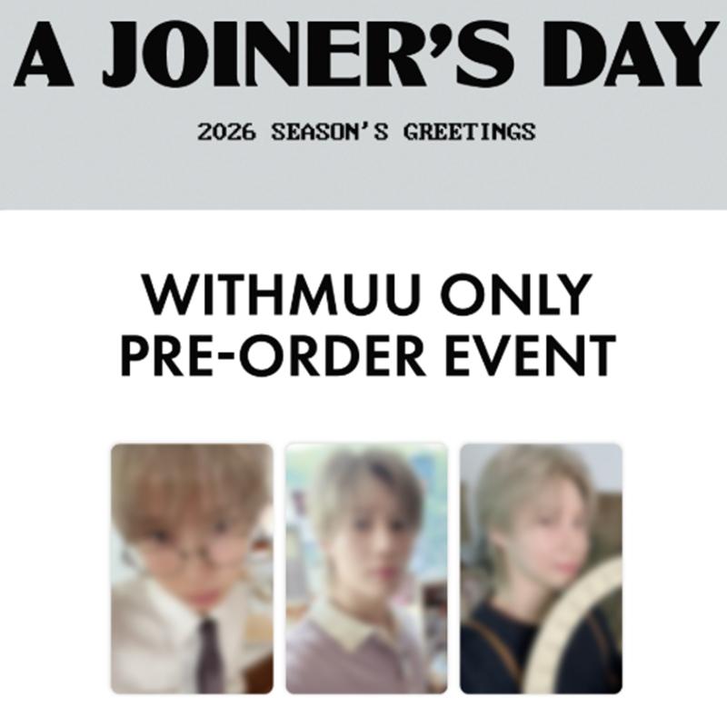 

[Предзаказ] TAEMIN - 2026 SEASON S GREETINGS [ДЕНЬ ПЛОТНИКА] (Онлайн-преимущество) POB WITHMUU