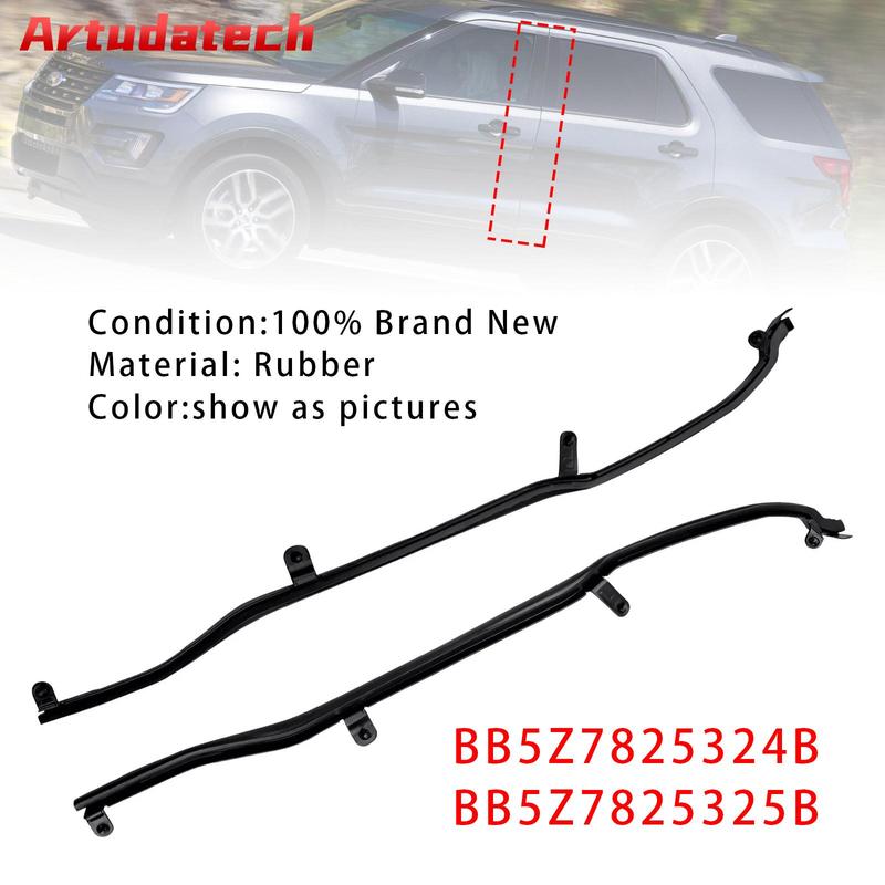 Artudatech Левый+Правый Уплотнитель Двери BB5Z7825324B BB5Z7825325B Для Ford Explorer 2011 - 2014 2015 2016 2017 2018