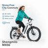 500W E-Mountain Bike – 26 Inch Electric Fat Tire Bicycle, High-Performance E-Bike for Adults, Ideal for Mountain Trails and Commuting