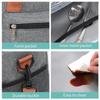 Doppellagige isolierte Crossbody-Lunchtasche für Camping und Picknicks