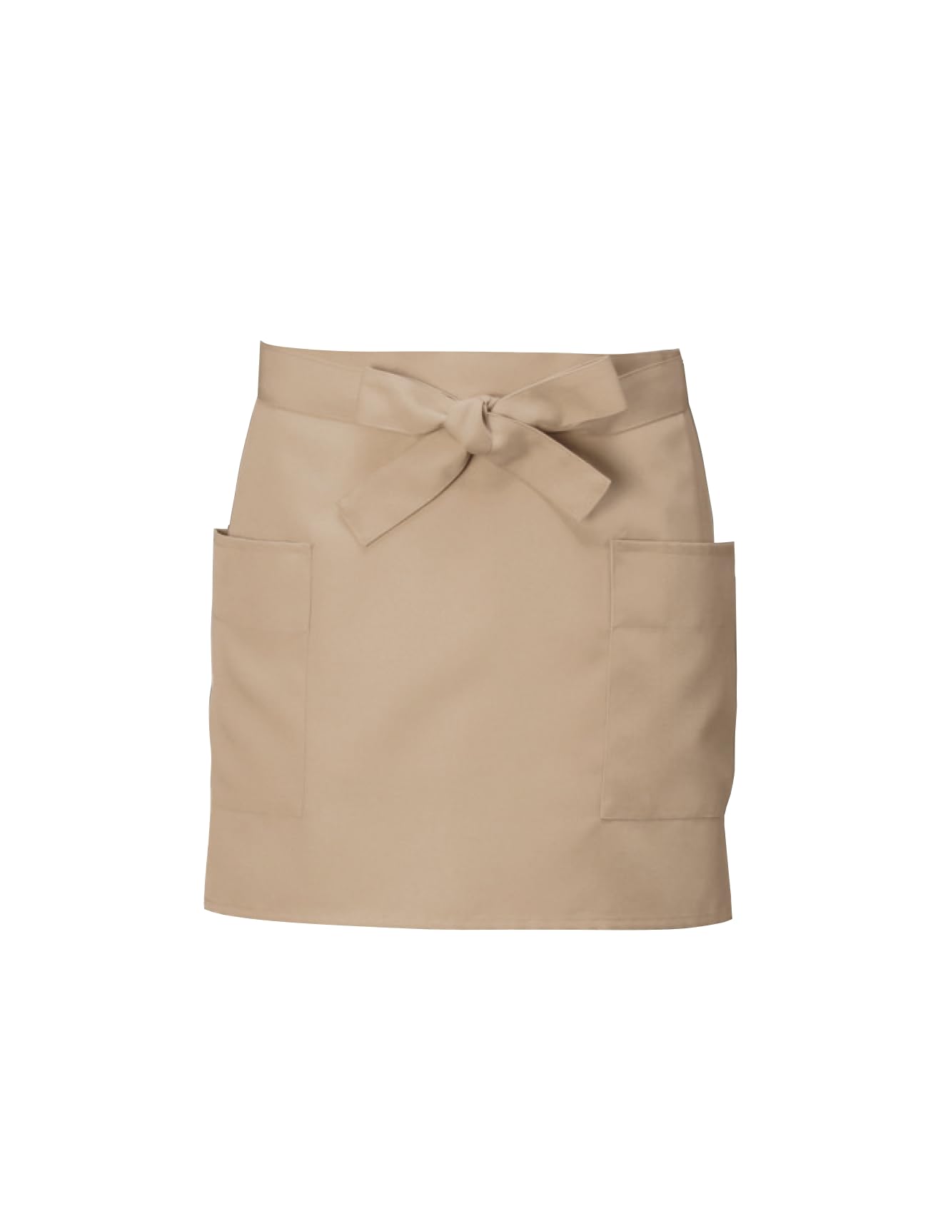 

Short Waist Short Durable Free [Seven Uniform] Apron, Apron, Length, Unisex, CT2567, Antistatic, Fabric, Restaurant, 7, Beige,