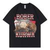 Bober Kurwa Fun Mouse Meme T-shirt, Vintage Harajuku Y2k T-shirt Casual, Fashionable and Comfortable Summer Print T-shirt