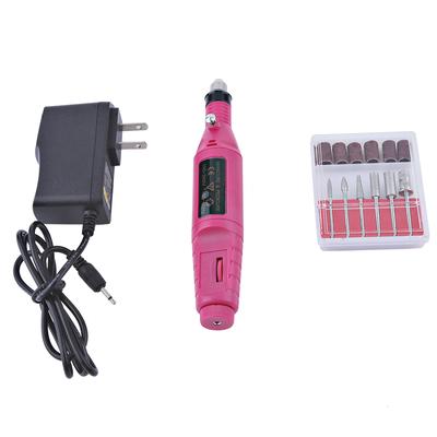1 Pz Professionale Elettrico Manicure Pedicure Trapano Levigatrice Penna Nail Art Macinino Con