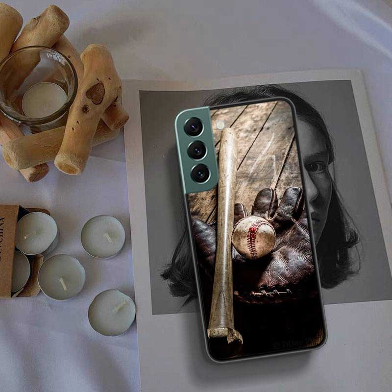 Baseball Phone Case For ASamsung A16 A26 A36 A56 A02 A03S A04S A05S Galaxy A55 A35 A25 A15 S10 Lite A9 A8 A7 A6 Plus A90 5G A80